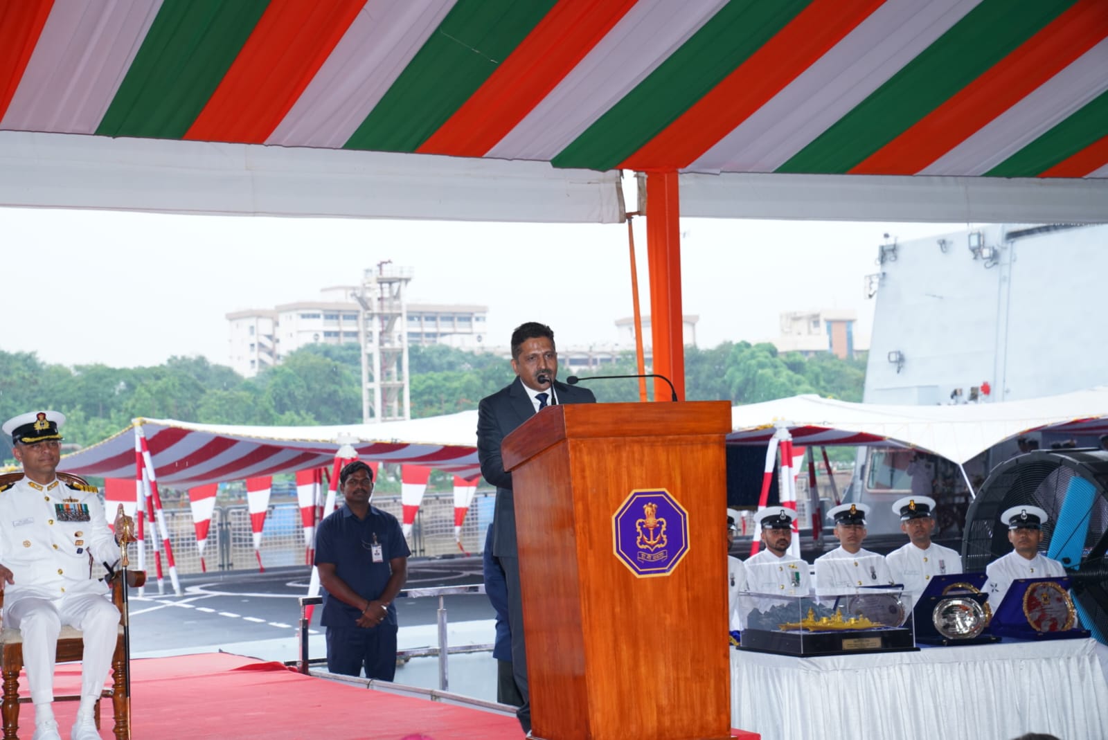 PRIDE OF GRSE, POWER OF THE NAVY-INS HIMGIRI JOINS THE FLEET (GLIMPSES 1) - Thumbnail